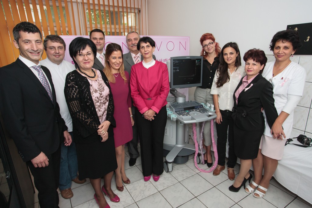 Ecograf performant  obținut prin donaţie din partea  Avon România, care desfăşoară Campania pentru „Sănătatea Sânilor”