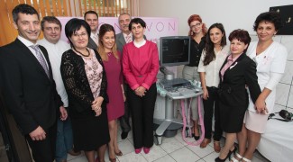 Ecograf performant  obținut prin donaţie din partea  Avon România, care desfăşoară Campania pentru „Sănătatea Sânilor”